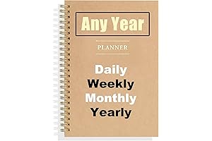 Kraft Annual Planner: 12 Month Planner for Goal Setting