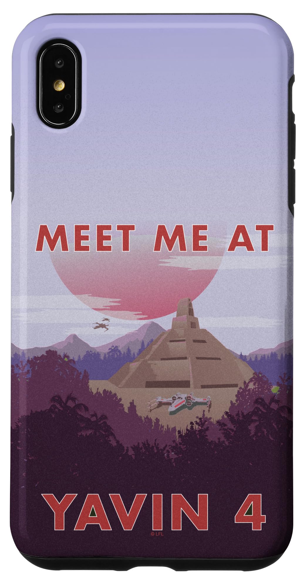 Coque Star Wars iPhone XS Max pour afficher votre passion au bureau