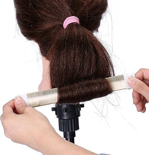Miniatura 5 de Libcflcc Herramientas de peluquería para mujer, máquina de moño, fácil de magia, dona, banda para peinar, soporte para updo, herramienta de bricolaje
