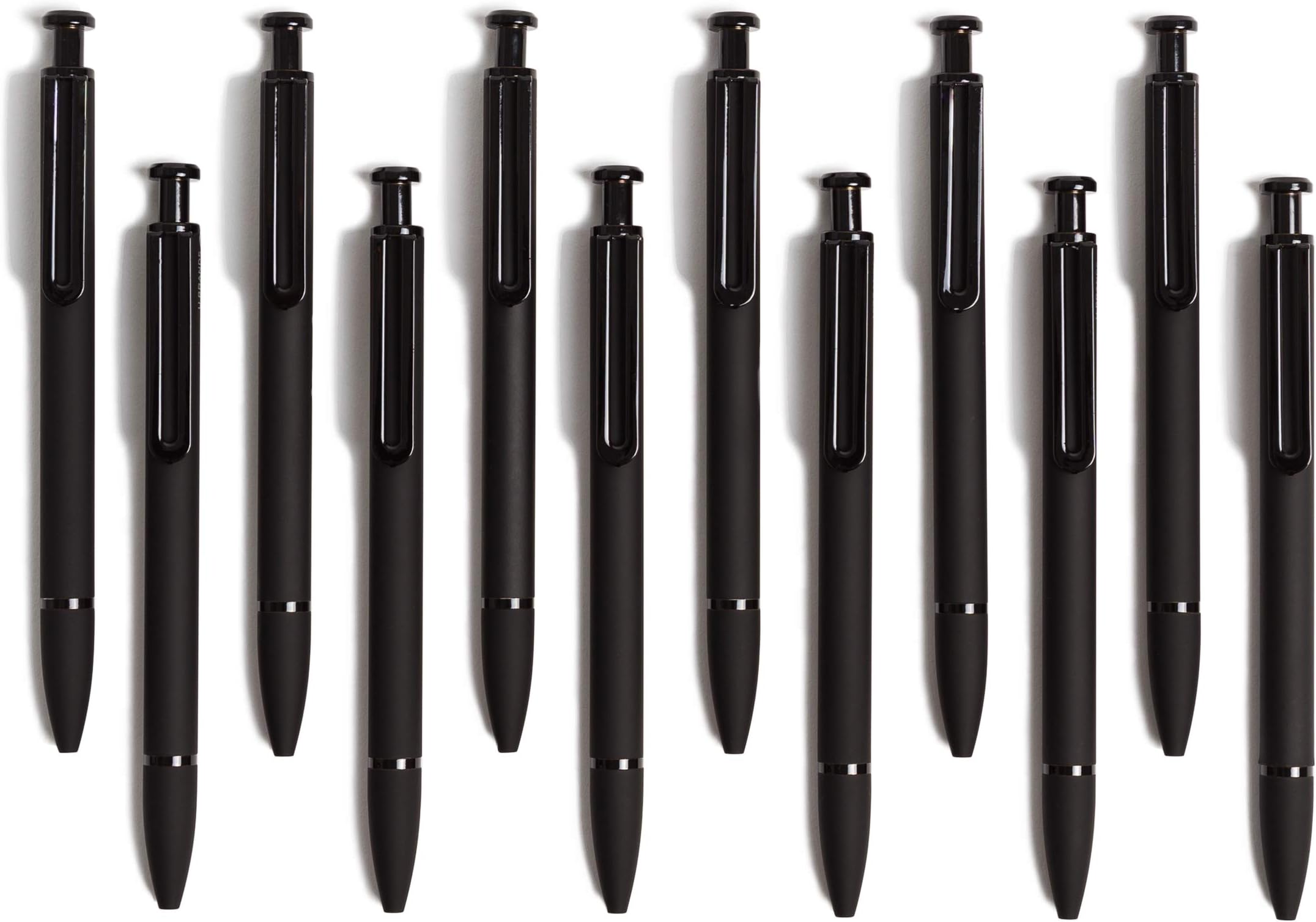 U Brands Monterey Ballpoint Pens, Set of 2, Black and White