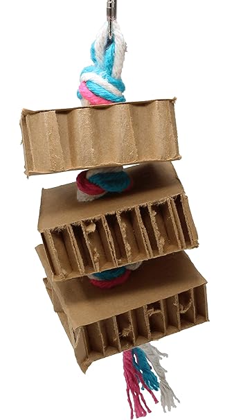 50074 Blocks&n&Knots Bird Toy Parrot cage Toys Cages preening Cockatiel Conure