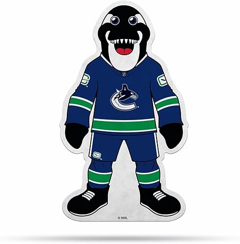 Miniatura 49 de NHL Rico Industries - Banderín de corte en forma de banderín, decoración del hogar y sala de estar, fieltro suave EZ para colgar