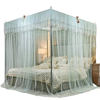 昭和レトロ・蚊帳・寝具・かや Amazon｜家庭用蚊帳、レトロな蚊帳、ダブルベッド、3ドアベッド