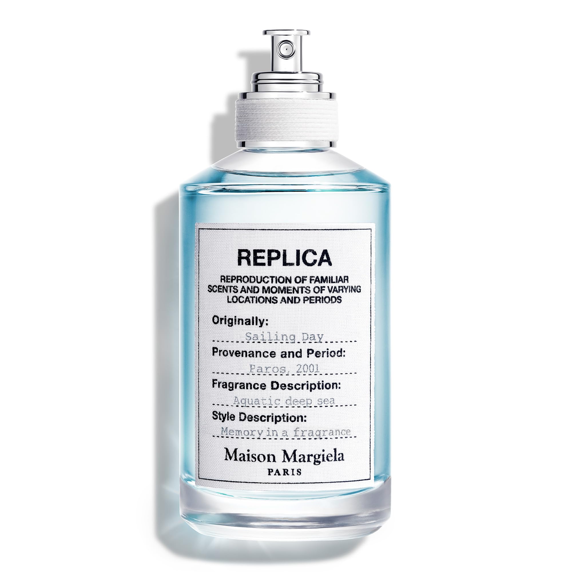 Maison MargielaReplica - Sailing Day Eau de Toilette - Fresh Fragrance - With Acquatic Accord, Coriander, & Red Seaweed