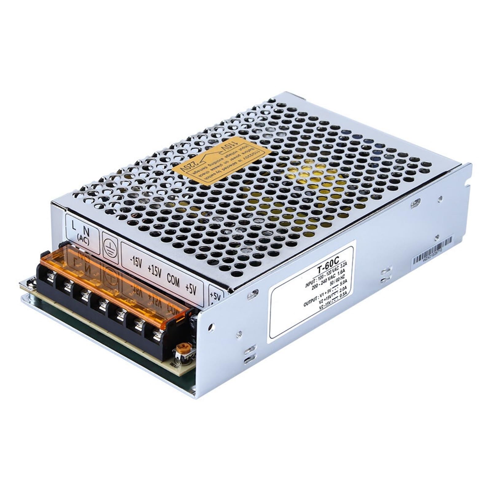 Amplificateur de puissance T-60C à triple sortie commutée 60W pour vos installations