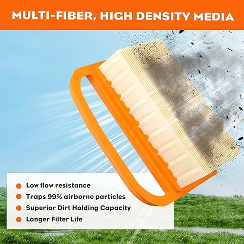 Miniatura 4 de Hipa Filtro de aire para STHIL TS420 TS500I TS410 TS410Z TS420Z Sierra de corte de hormigón 4238 140 4401 con kit de afinación de combustible de