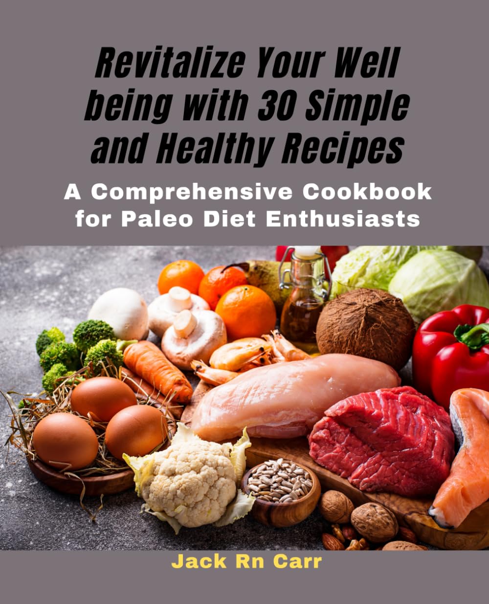 Revitalize Your Well being with 30 Simple and Healthy Recipes: A Comprehensive Cookbook for Paleo Diet Enthusiasts