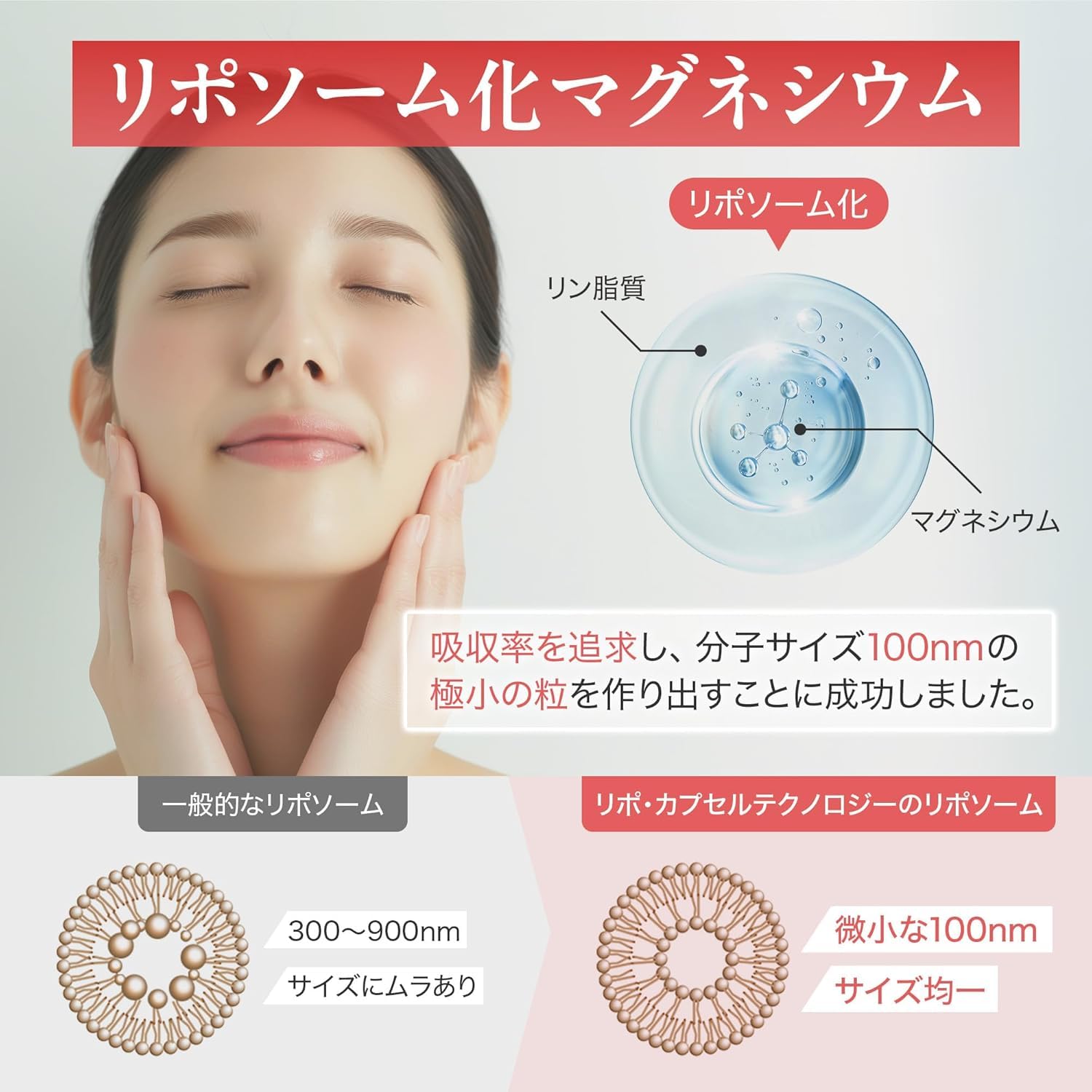 Amazon.co.jp: マグリポ マグネシウム サプリ リポソーム 高吸収 国内