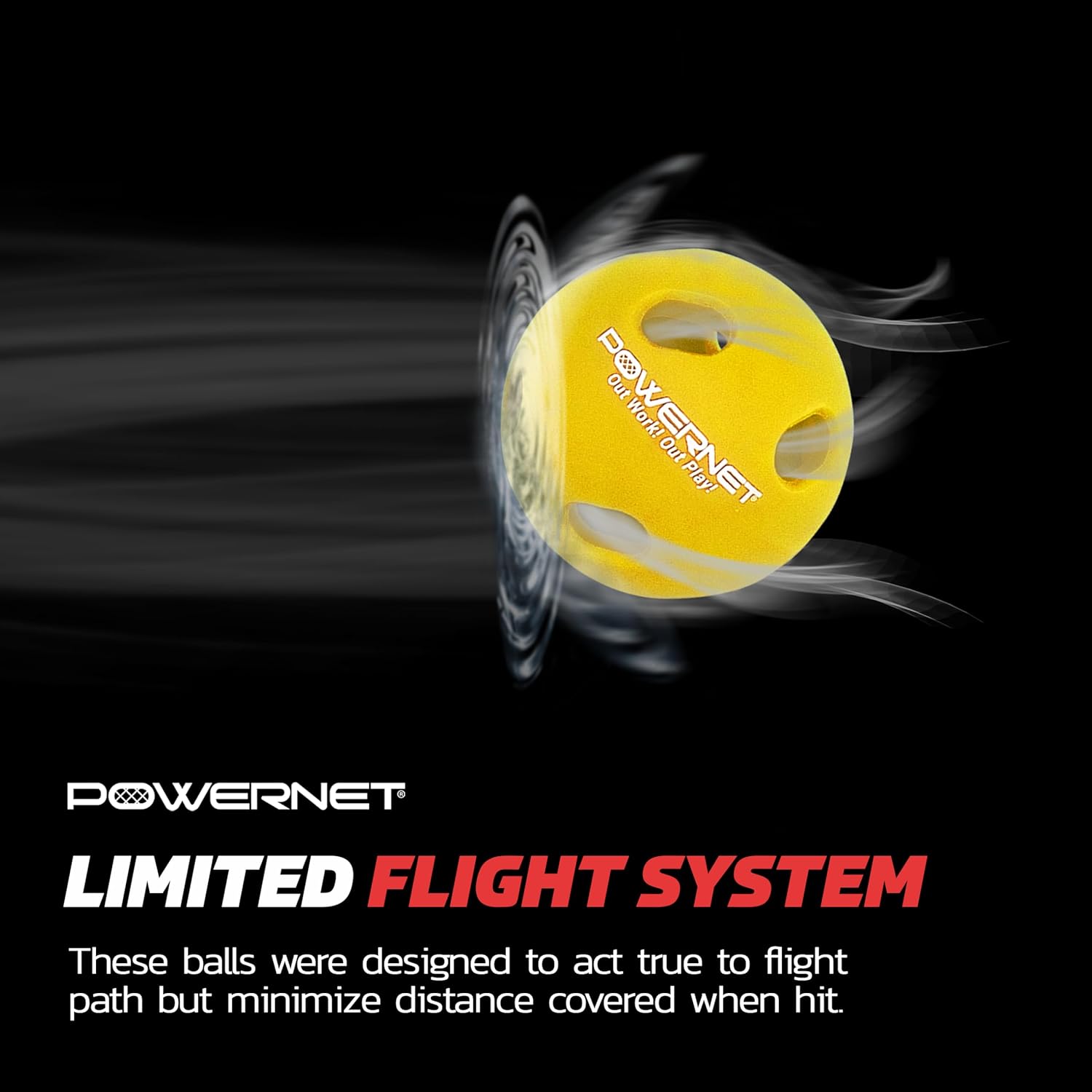 PowerNet Overload and Underload Training Bats, Rapid Stick or Overload Bat, Slim Barrel Design, Build Hand-Eye Coordination