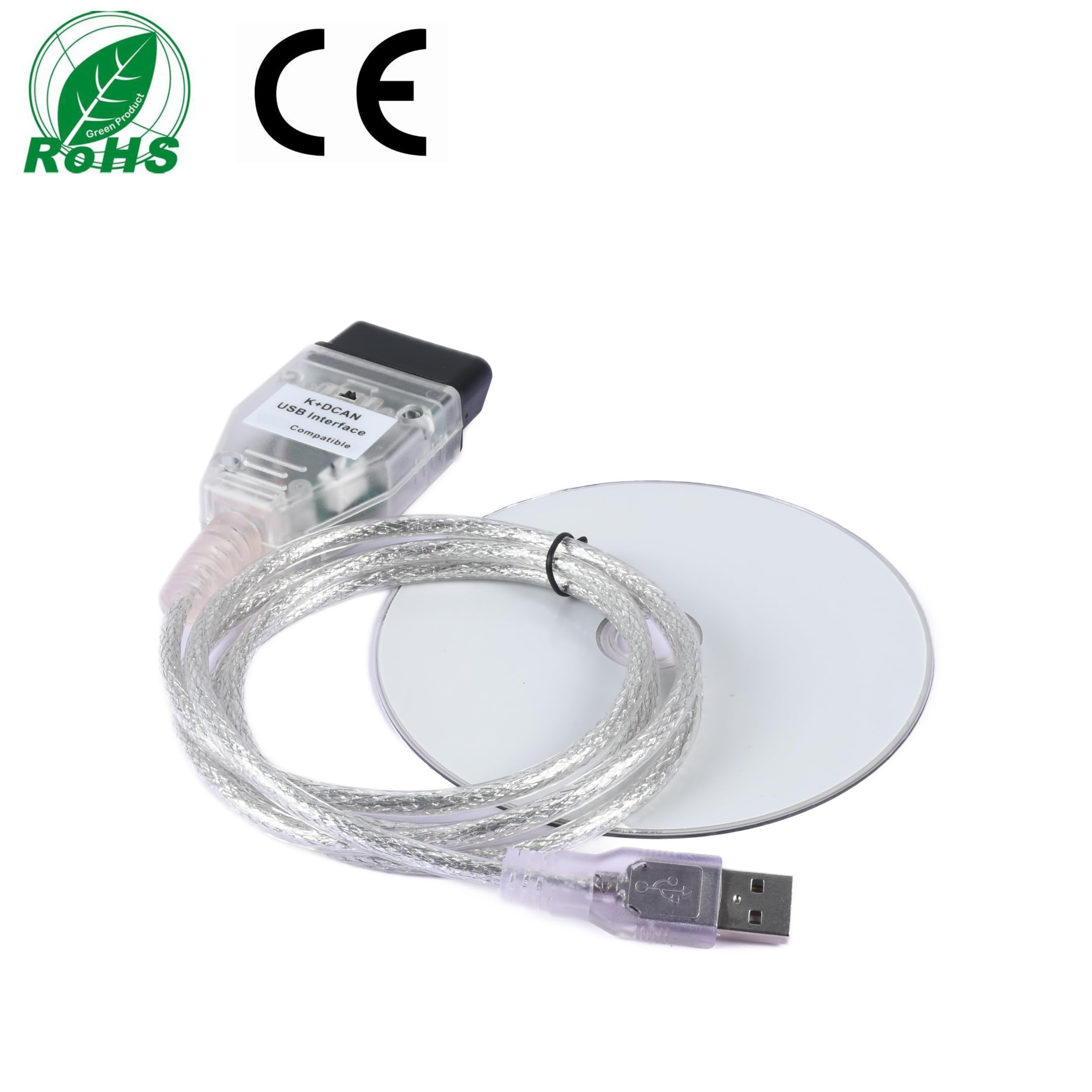 ediabas OBD dcan kcan obd2 KDCAN K+D Can OBD USB OBDii obd2 k dcan Cable