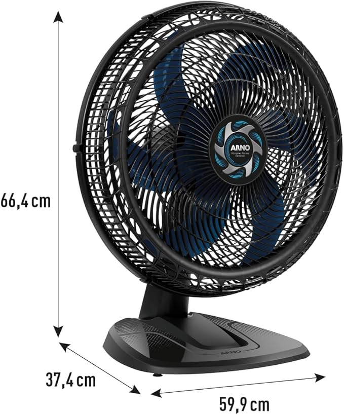 Ventilador de Mesa Arno Xtreme Force Breeze 50cm VB50