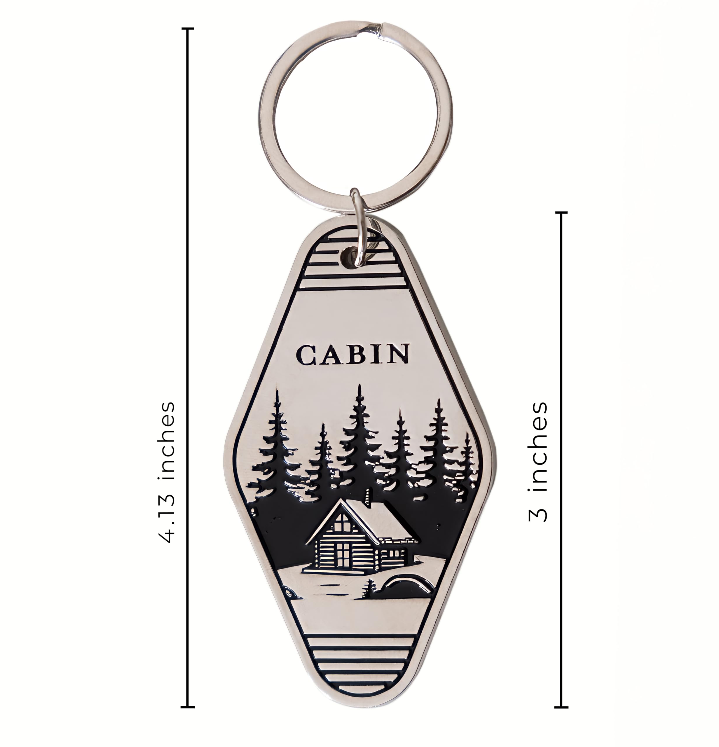 Vacation Home Keychain - Metal Key Chain