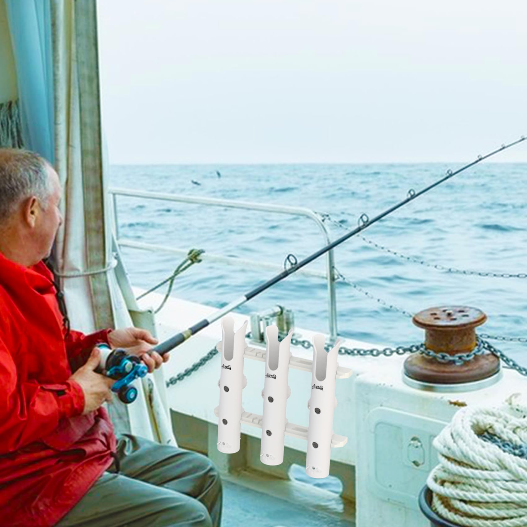Aventik Fishing Rod Holders - Wall Mount & Boat Storage -7 Aventik Fishing Rod Holders - Wall Mount & Boat Storage -7