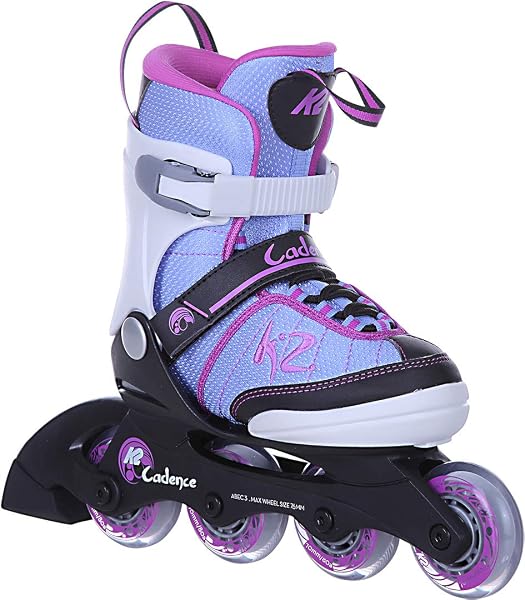 K2 Cadence Jr Girl Patins à Roues Alignées pour Enfants