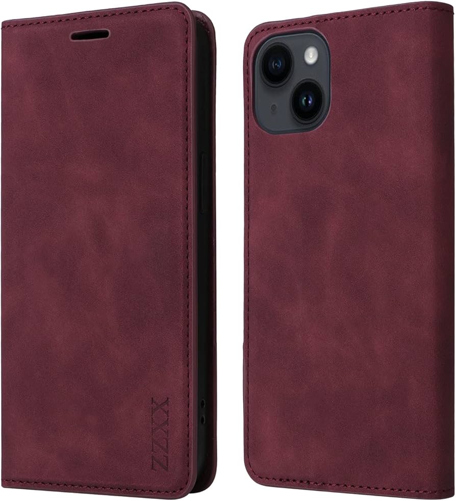 Amazon.com: ZZXX for iPhone 14 Case Wallet with [RFID Blocking