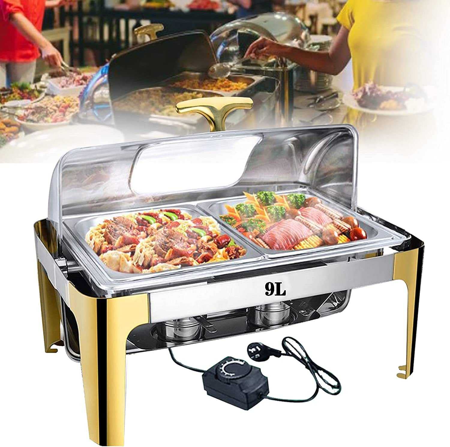 ヒ*ミ様 【新品】ビュッフェサーバー ビュッフェ ウォーマー 業務用電気フードウ Amazon.co.jp: 400W電気フードウォーマービュッフェサーバー大