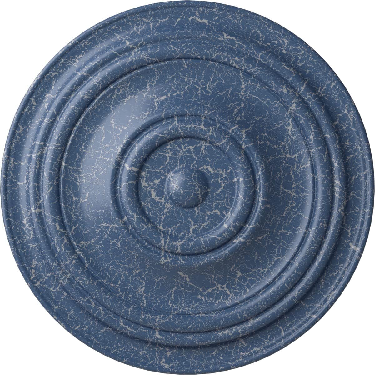 Ekena Millwork CM31TRAMC 31 1/2"OD X 2 1/2"P Traditional Ceiling Medallion Fits Canopies Up To 8 1/4", Americana Crackle