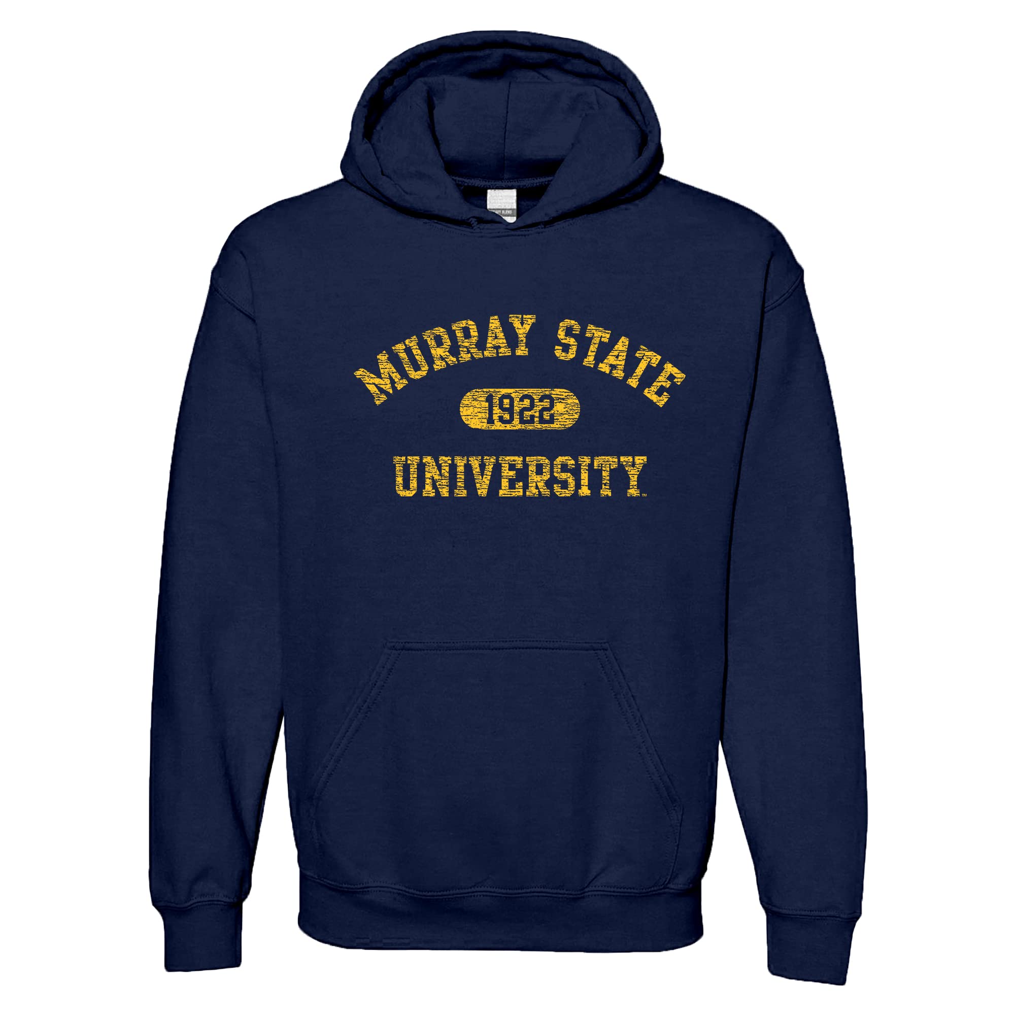 UGP Campus Apparel NCAA Officially licensed College - University Team Color Arch Logo Hoodie, Murray State Racers Navy, 3XL โ image 1