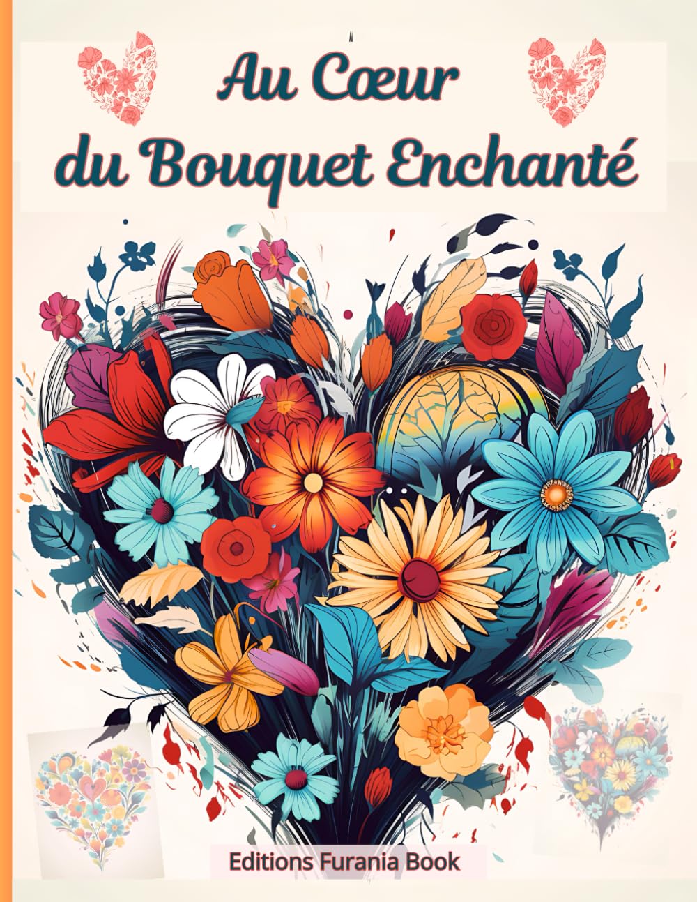 Au Cœur du Bouquet Enchantée: Livre de Coloriage Adulte Anti-Stress - Voyage Méditatif Apaisant - Univers Floral et Féerique