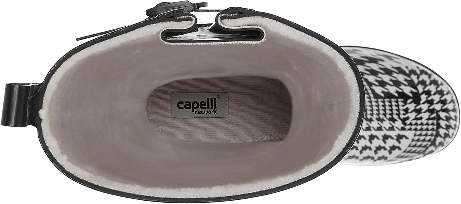 Capelli New York Ladies Mid-Calf Cozy Lined Rain Boots