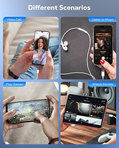 Miniatura 6 de MoKo Adaptador USB C de ángulo recto 240 W, 90 grados USB C macho a USB C hembra adaptador Thunderbolt 43, USB-C 90 grados conector 40Gbps para ROG