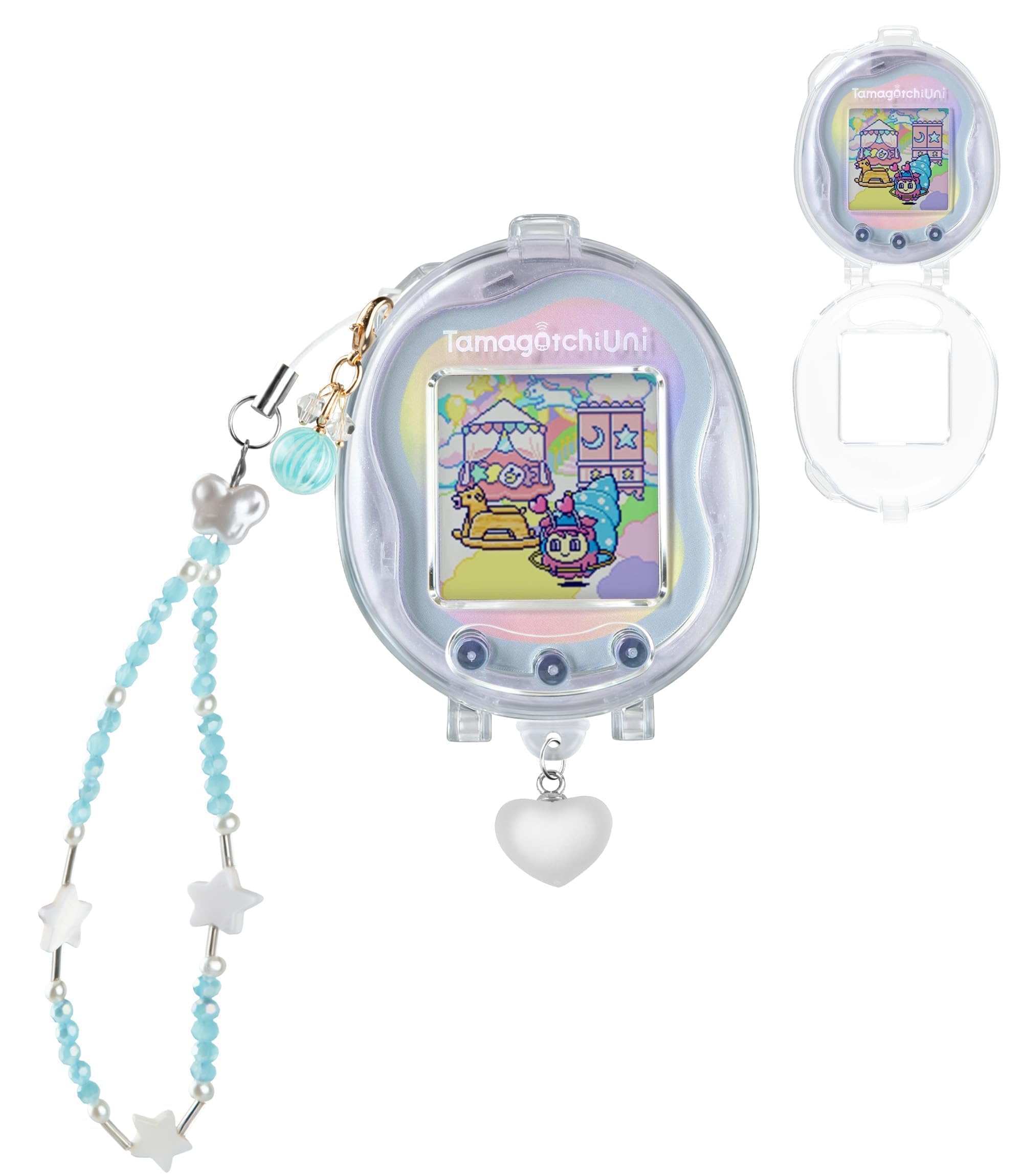 Amazon.co.jp: Newzerol【新登場】Tamagotchi Uni保護ケース クリア色