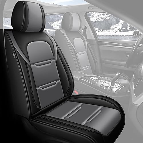 YORKNEIC Fundas de asiento de automóvil para Chevrolet Cruze 2011-2019, fundas de asiento de piel sintética, protectores de cojín de asiento