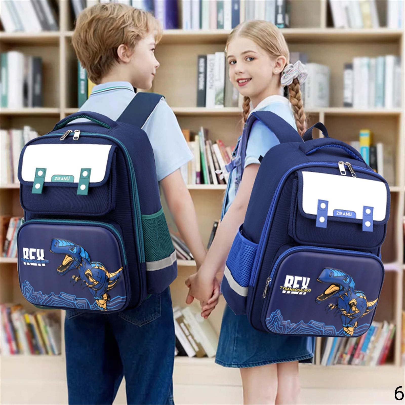 Zainetto Bambina Zaini per Uomini E Donne, Gradi 1-3-6, Borse Scolastiche Bambini-Rosso