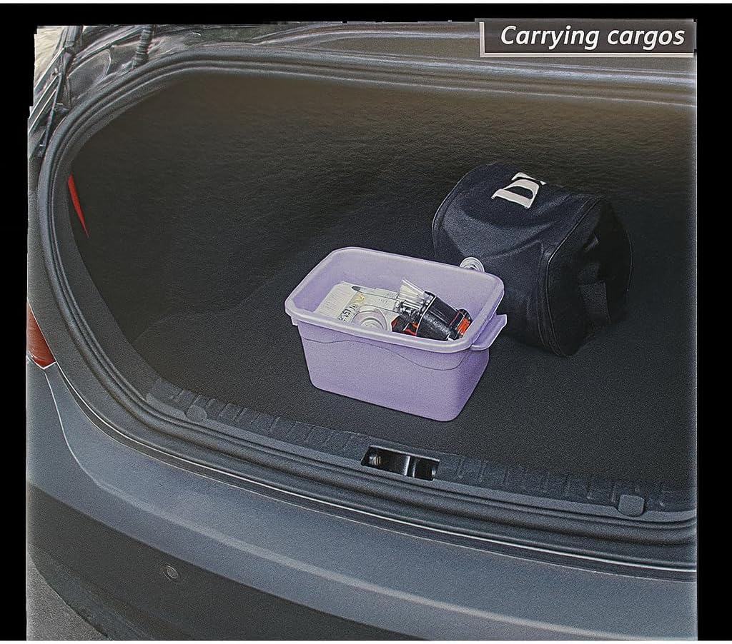 Dependable Industries Premium Non-Slip Car Trunk Mat Cargo Liner Universal Cut-to-Fit Protects Against Dirt Size 39" x 47"