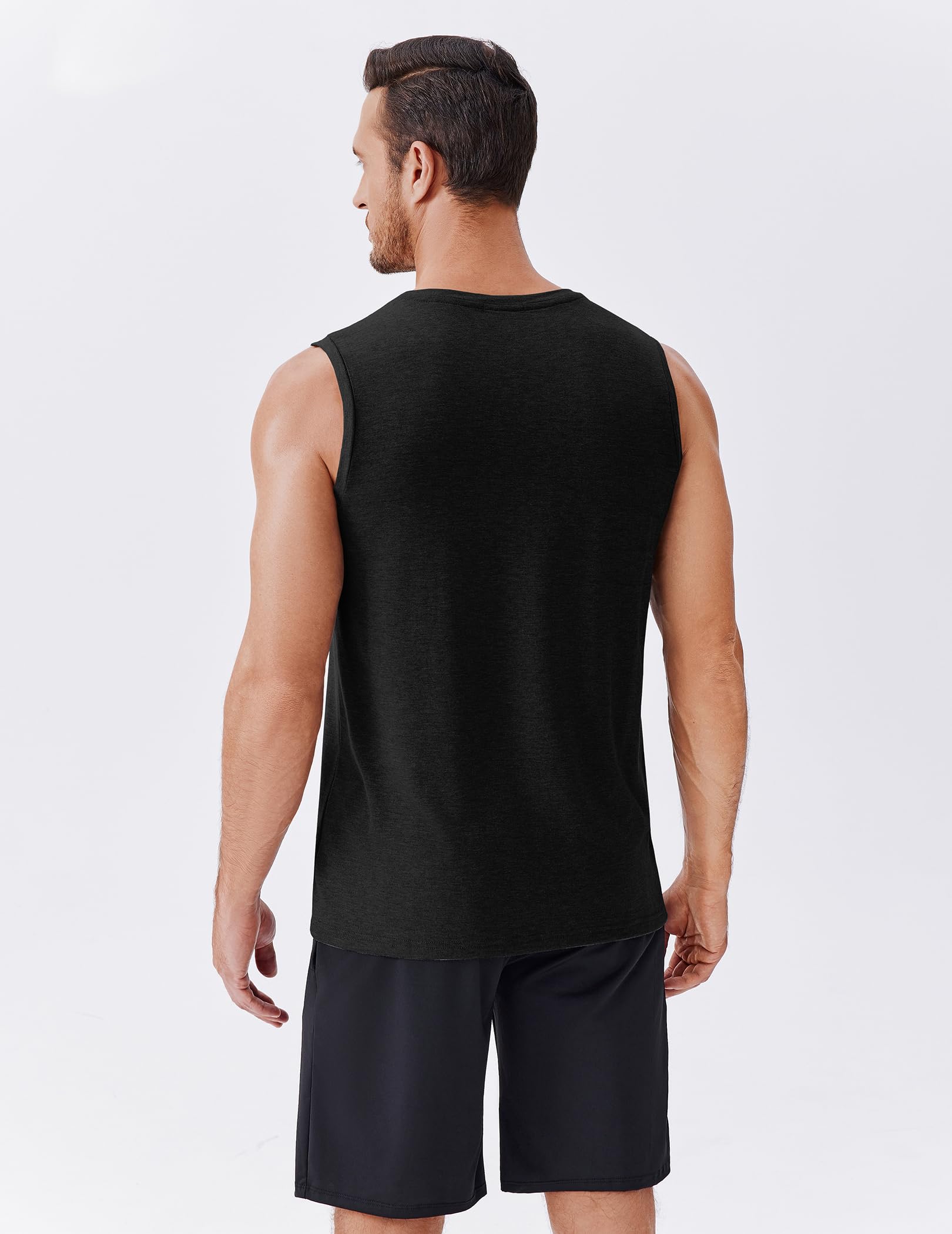 PINSPARK Tank Top męski, 1 lub 3-pak, koszulka bez rękawów, na siłownię, fitness, koszulka sportowa, szybkoschnąca, oddychająca koszulka funkcyjna, trening