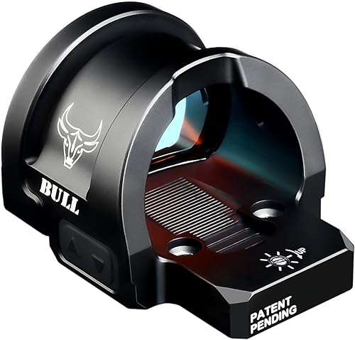 Miniatura 2 de Cyelee Bull PRO - Objetivo grande a prueba de caídas para competición y deber con punto rojo, 3MOA para huella RMR