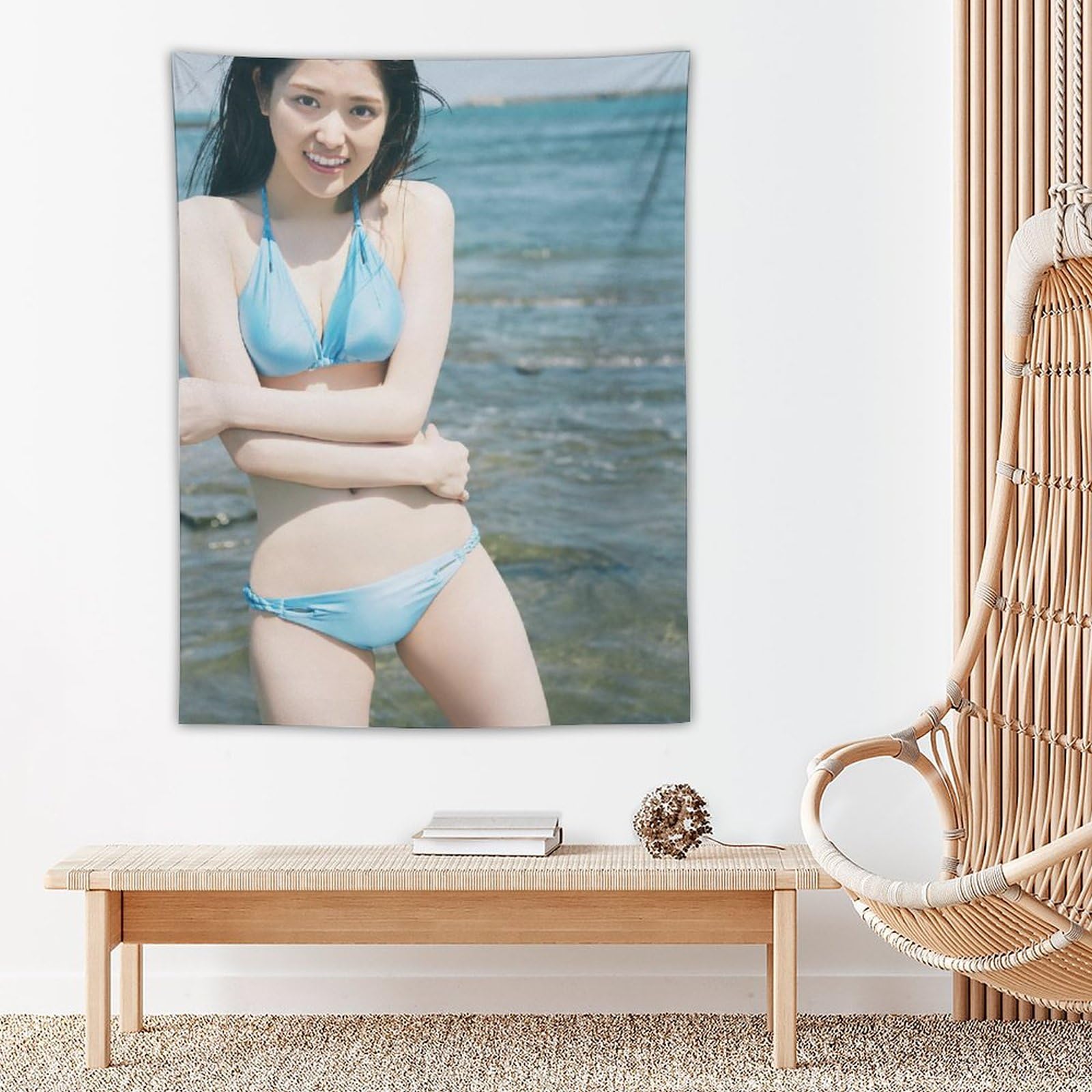 Amazon.co.jp: 松村沙友理(乃木坂46)グラビア水着画像タペストリー