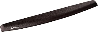 Fellowes Memory Foam Keyboard Wrist Rest - Ergonomic Wrist Support for Computer Laptop and Home Office - Black