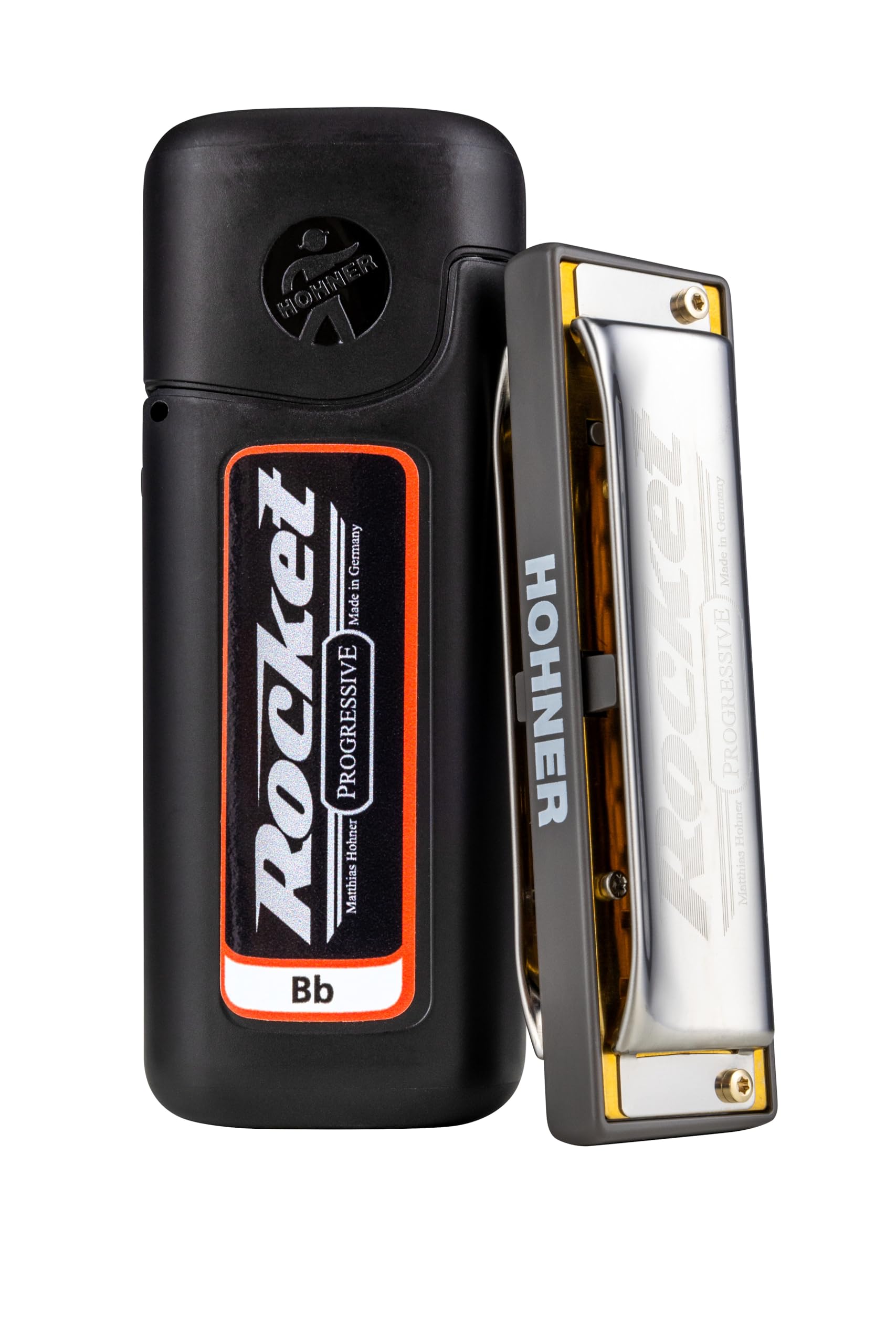 Hohner Progressive Rocket Harmonica Bb Major (M2013116P)