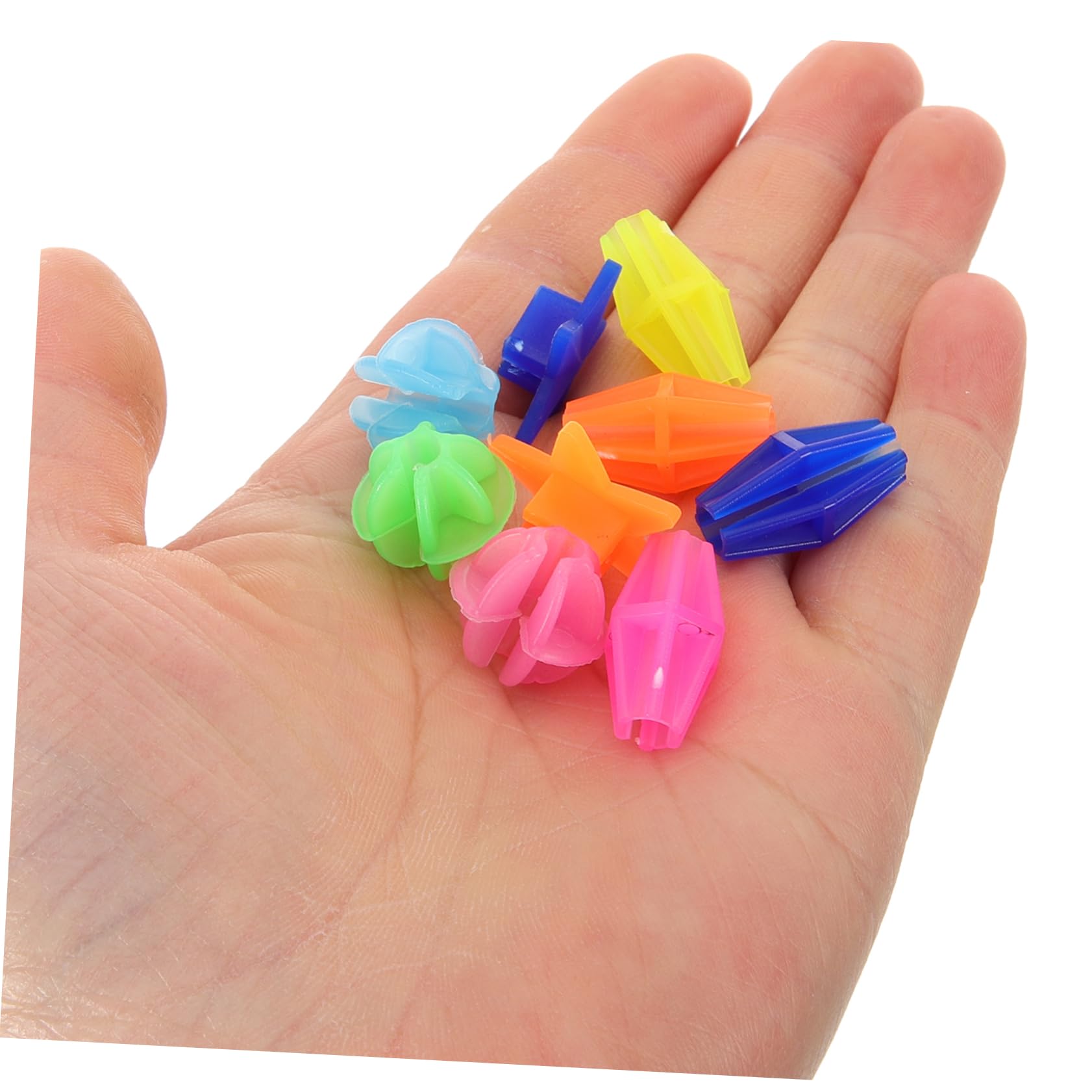 BESPORTBLE Palla per Raggi di Bicicletta Decorazioni per Biciclette Accessori Decorativi per Biciclette Ruote di Allenamento Decorazioni A Ruota Bici Accessori Plastica