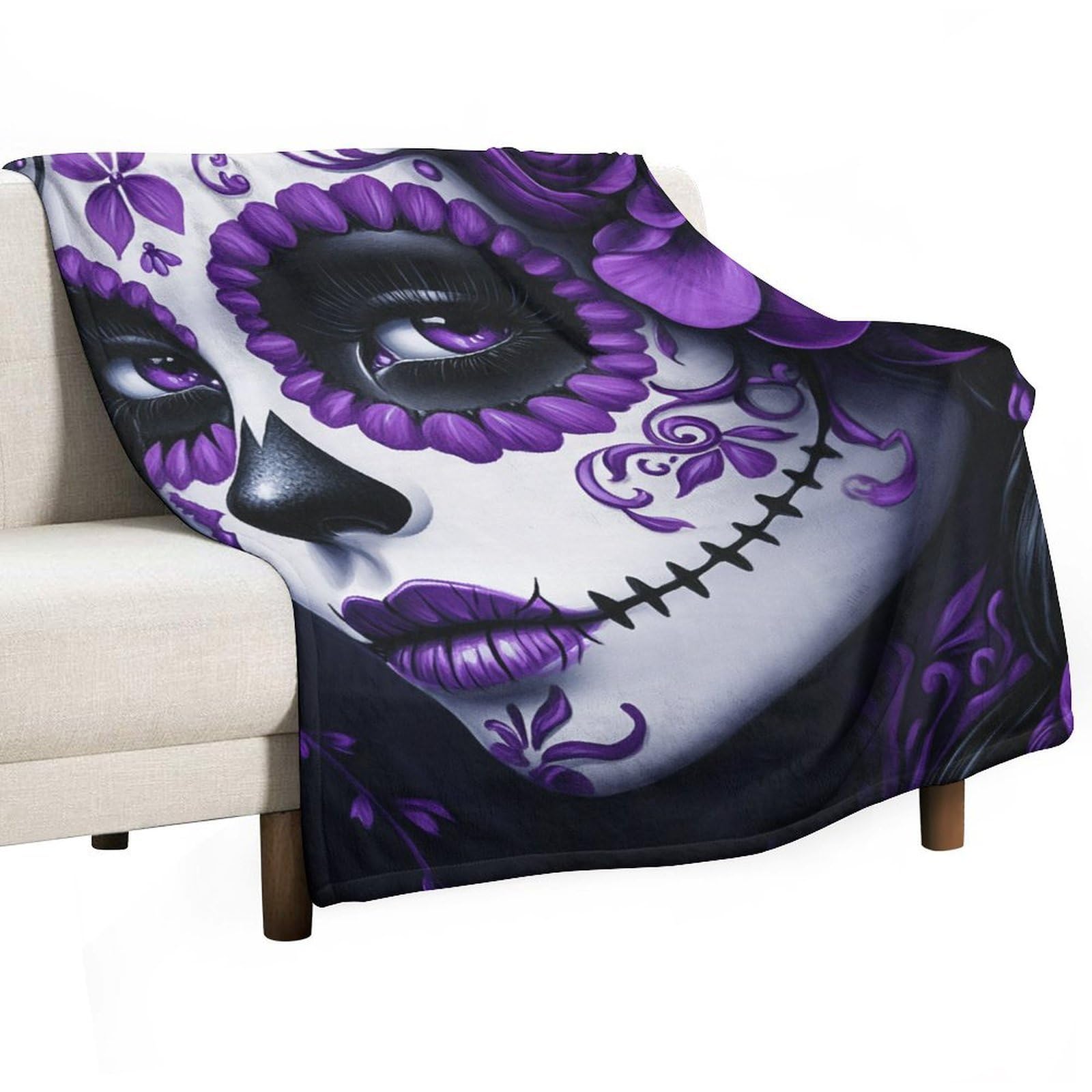 Couverture anti-boulochage durable et résistante pour une décoration raffinée