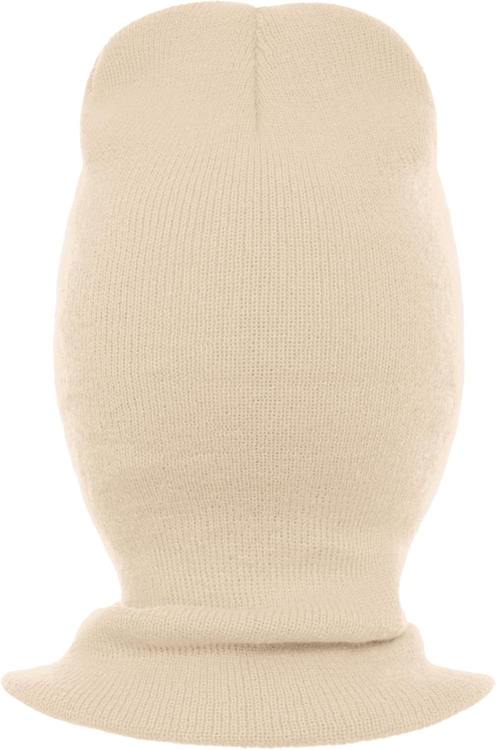 Toddlers Boys Girls Winter Hat Scarf Slip-on Knitted Hat with Hood Made of Fleece Soft Headwear