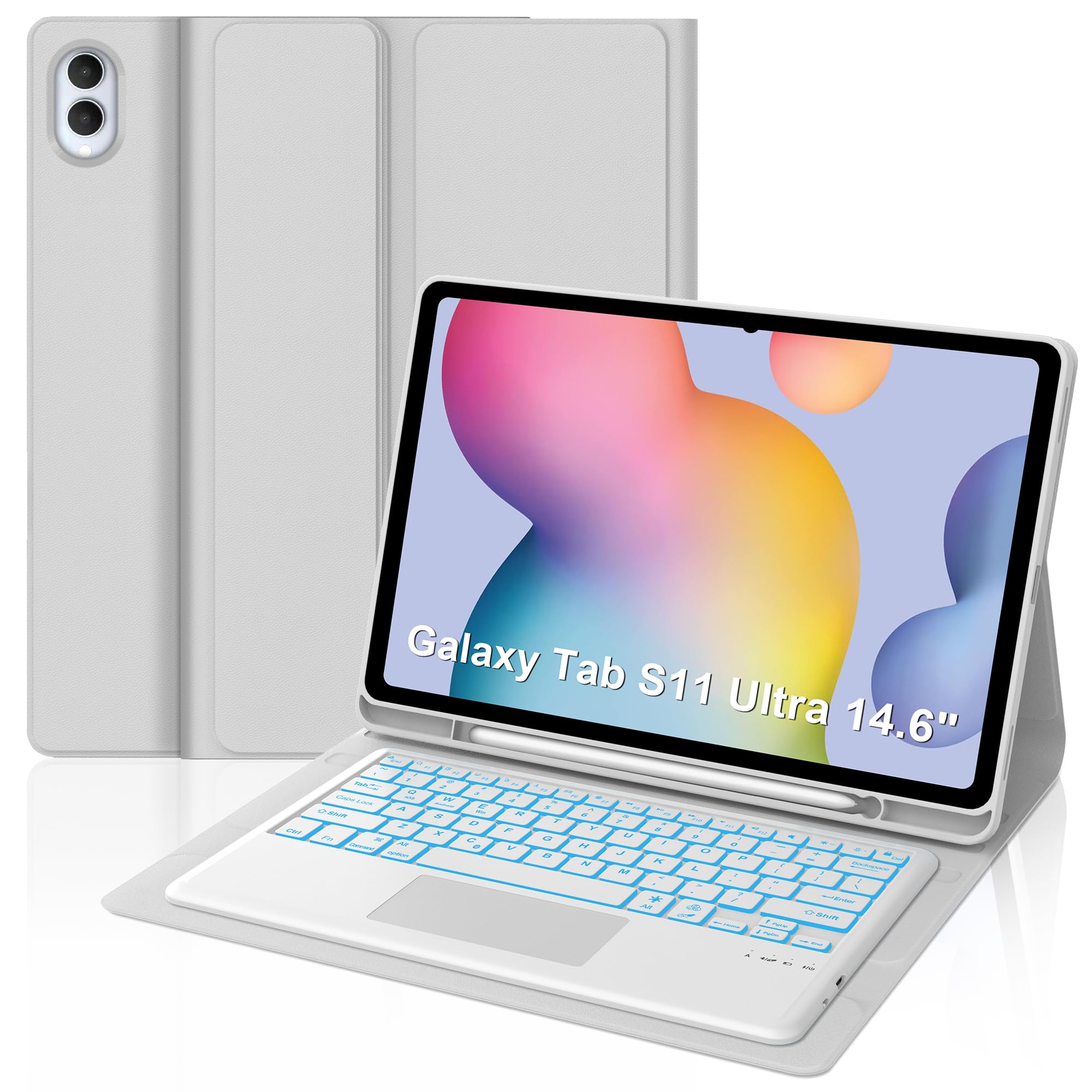 Amazon.com: for Samsung Galaxy Tab S11 Ultra 14.6 inch Keyboard