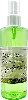 Quick Cash Room Spray by New Moon Vibes - Fast Money Attraction Blessings Prosperity Financial Gain Funds Spells Conjure Rituals -Handmade with Essential Oils -Wicca Pagan Hoodoo Magick Manifestation