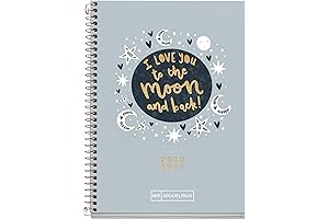 School Diary Day page Castellano To The Moon moon diary 2022