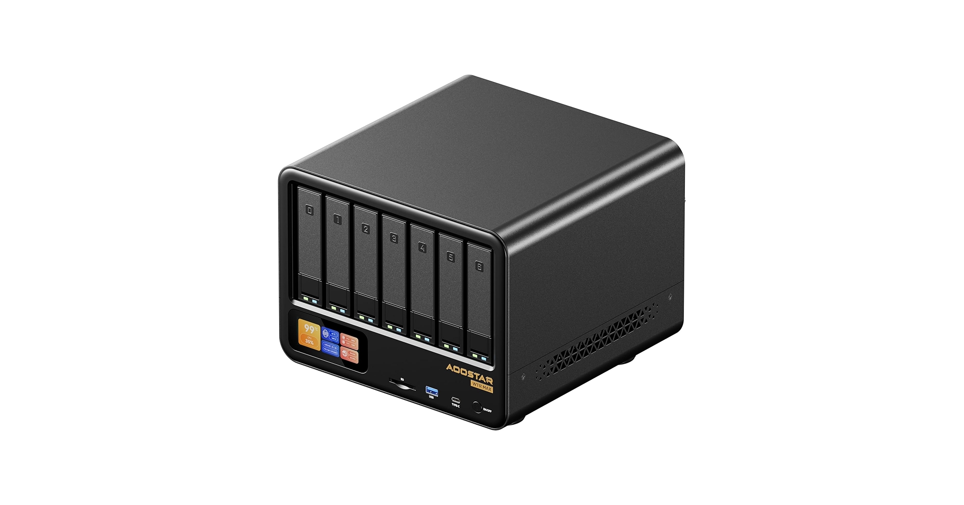 Amazon.co.jp: AOOSTAR WTR MAX 11 ベイ NAS ミニ PC（AMD R7 PRO