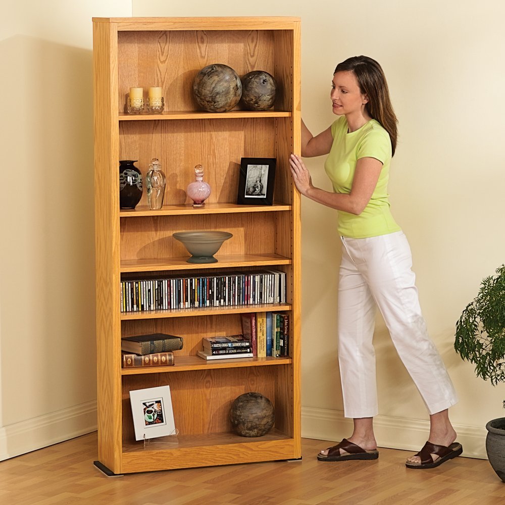 Super Sliders 2-1 2 x 9 XL Rectangle Reusable Felt Furniture Sliders for Hard Surfaces Anti-Slip Protective Furniture — view 3