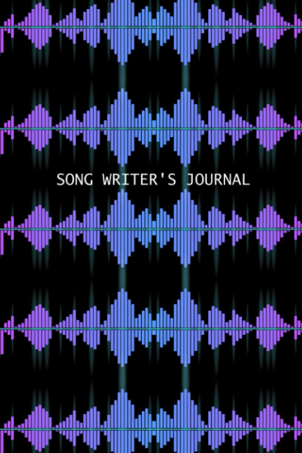 Song Writer's Journal: A Song Writer's Book for Writing New Songs - Write Your Song's Lyrics and Compose Melodies - Blue and Purple Cover Design