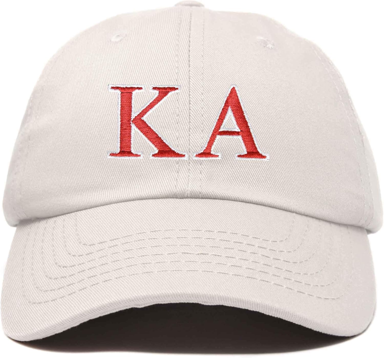 DALIX Kappa Alpha Order - Gorra bordada, diseño de letras griegas