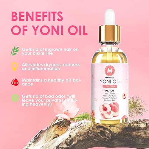 Miniatura 11 de Paquete de 2 aceites Yoni para mujer, aceite femenino de rosa orgánico, desodorante femenino, equilibrio de pH, elimina el olor, hidratante vaginal