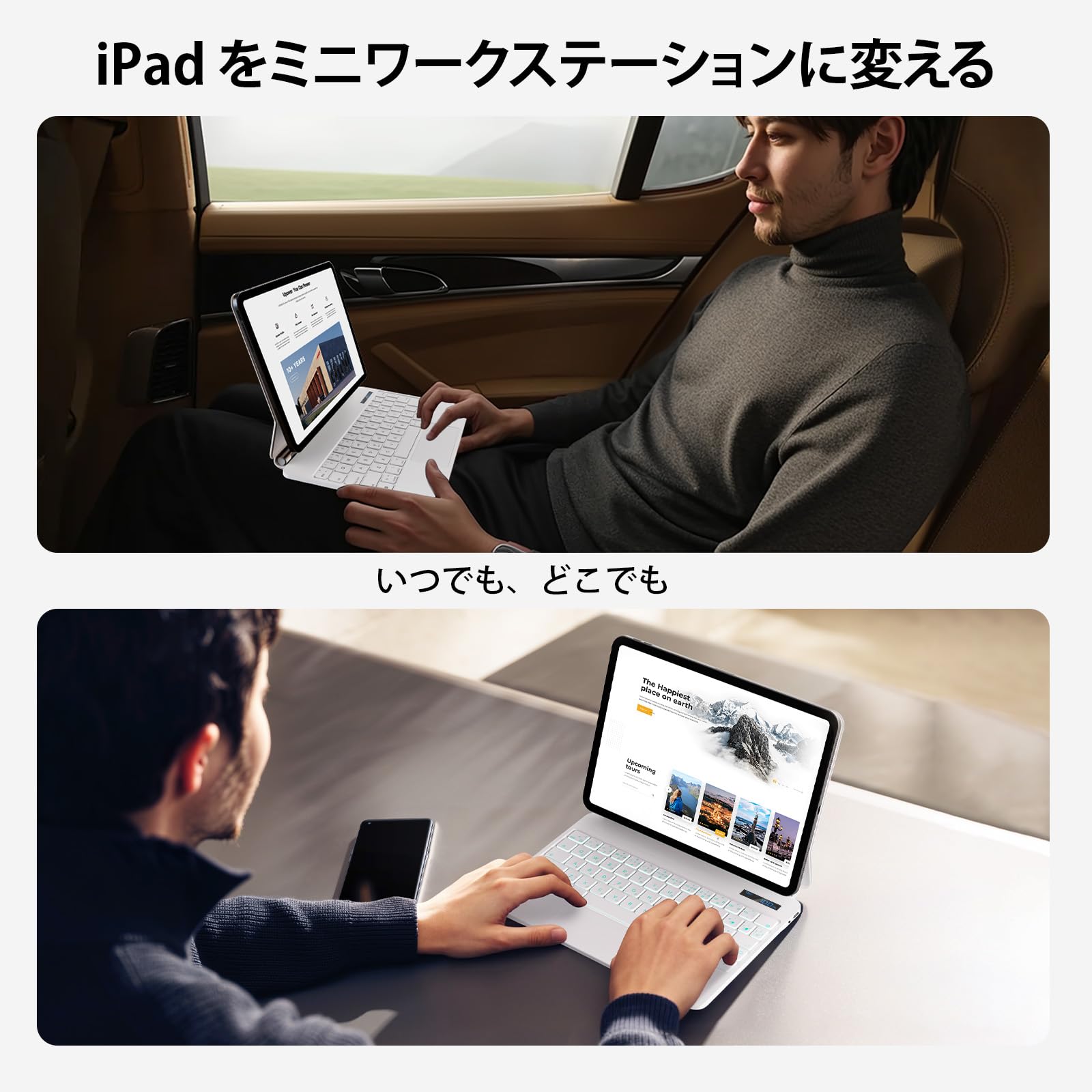 Amazon.co.jp: CSZZACME iPad A16・iPad第11世代/10世代 用 マグネット