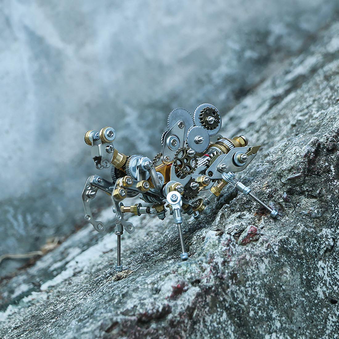 Zestaw modeli 3D Metal Puzzle Prayer Bugs, zestawy miniaturowych modeli 3D Metal Puzzles, łamigłówki 3D Brain Teaser Puzzles Metalowe ozdoby stali nierdzewnej dorosłych