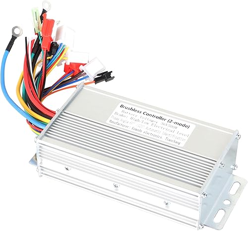 Miniatura 11 de Silscvtt Controlador de velocidad de motor sin escobillas 36-48V 800W Scooter Controlador DC Reemplazo para E-Bike Square Wave Controller