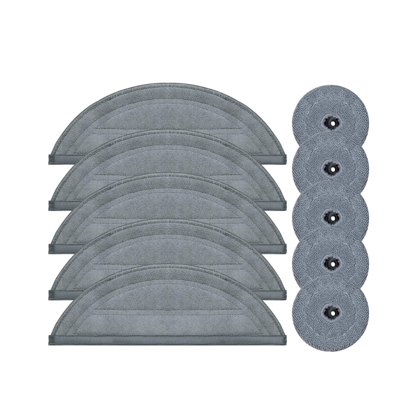 VIXWDRUTY Compatible For Roborock，Compatible For Saros，10, S9 Maxv Ultra Robot Vacuum Cleaner Accessories Spare Parts Replacements Mop Cloths Mop Pads(5B5S)
