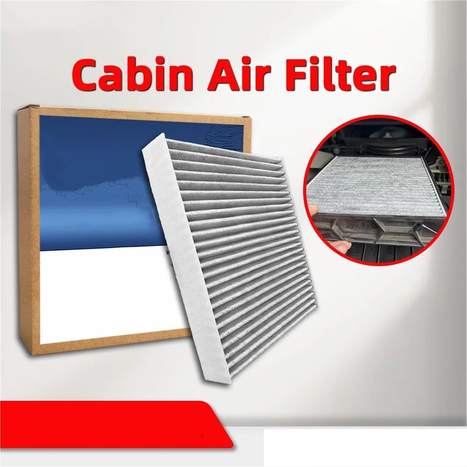 Filtre d’Habitacle Pour NISSAN Pour PATHFINDER Pour SENTRA 1/2/5 Pièces Cartouches Filtrantes Conviennent Filtre Climatisation Cabine 27277-6CA0A
